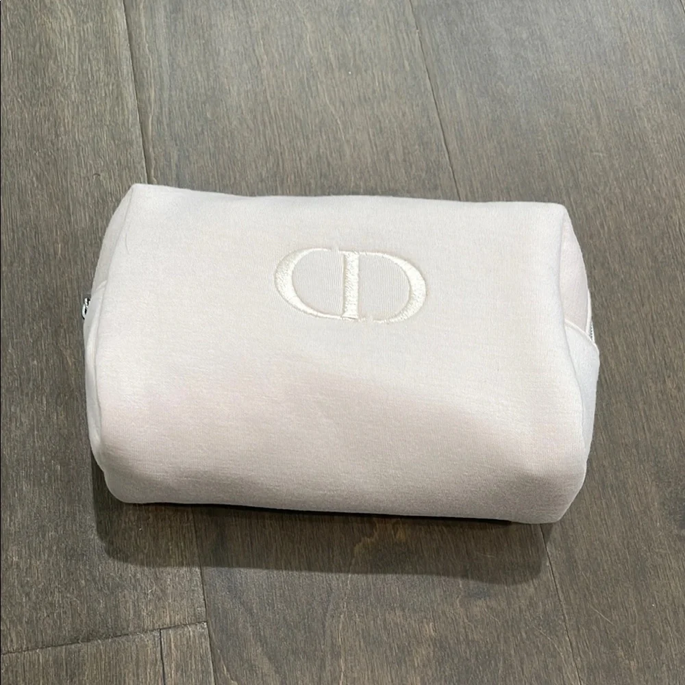 New Dior Beauty light pink Cosmetic Pouch